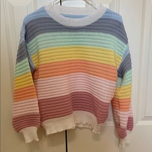 Multicolor Striped Women's Sweater